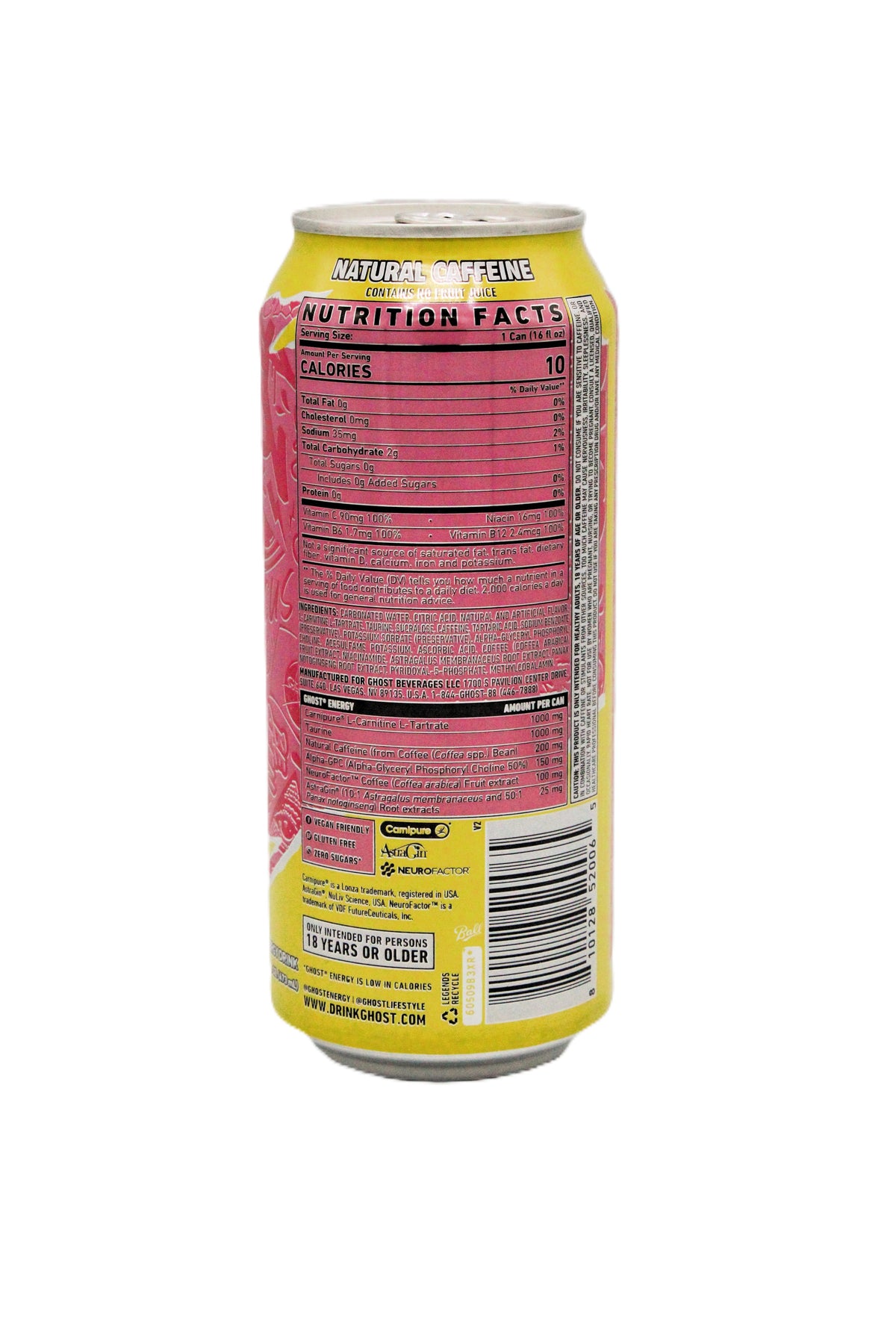 GHOST Energy Drink - 'Merica Pop