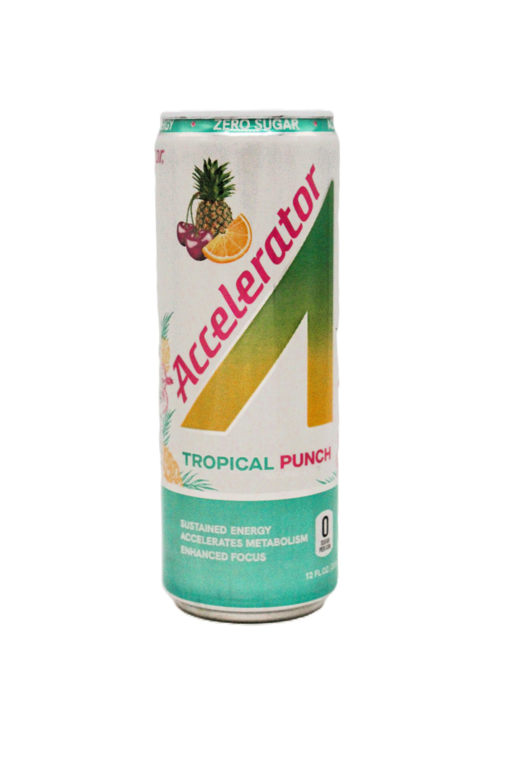 Accelerator Tropical Punch Energy Drink, 12 oz Cans – 12 Pack